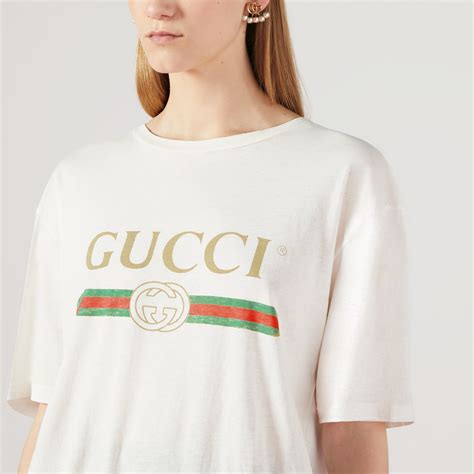 gucci oversized t shirt|gucci plain white t shirt.